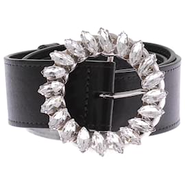 Autre Marque-NON SIGNE / UNSIGNED Belts T.cm 70 Leather-Black