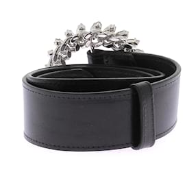 Autre Marque-NON SIGNE / UNSIGNED Belts T.cm 70 Leather-Black