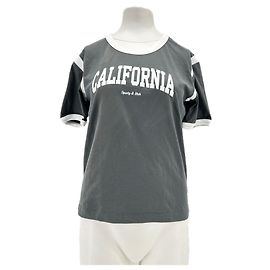 Autre Marque Camisetas SPORTY & RICH T.International XL Algodón Gris