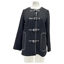 Autre Marque-BY MALINA Jackets T.International XS Wool-Black