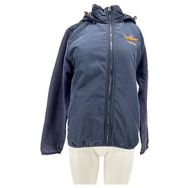 Autre Marque NON SIGNE / UNSIGNED Jackets T.International L Cotton Navy blue