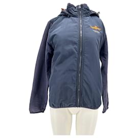Autre Marque-NON SIGNE / UNSIGNED Jackets T.International L Cotton-Navy blue
