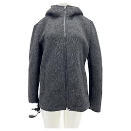 Autre Marque-UPTOBE Jackets T.IT 50 Wool-Dark grey
