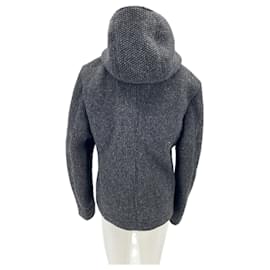Autre Marque-UPTOBE Jackets T.IT 50 Wool-Dark grey