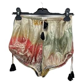 Autre Marque-NON SIGNE / UNSIGNED Shorts T.International S Silk-Beige