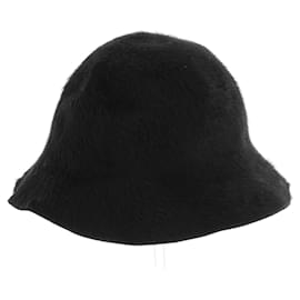 Céline-CELINE Hats T.cm 59 Fur-Black