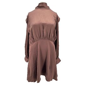 Robe AMERICAN VINTAGE T.International M Polyester Marron