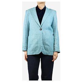 Vanessa Bruno Blue linen blazer - size UK 10 Blue