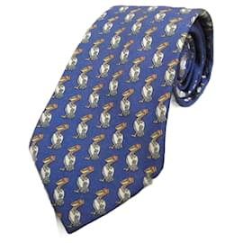 Hermès-Ties-Blue