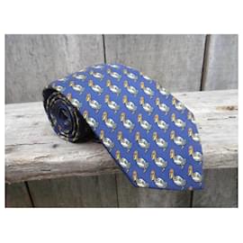 Hermès-Ties-Blue