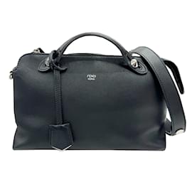 Fendi-Sac à bandoulière moyen Fendi By the Way-Noir
