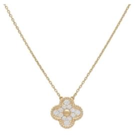 Van Cleef & Arpels-Van Cleef & Arpels Alhambra K18YG Yellow Gold Necklace-Other
