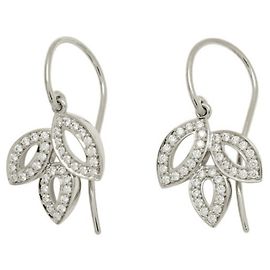 Harry Winston Lily Cluster Draht PT950 Ohrringe Andere