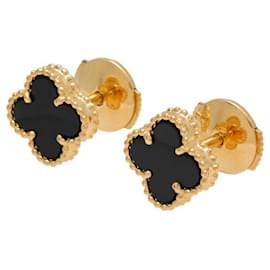 Van Cleef & Arpels-Van Cleef & Arpels Sweet Alhambra K18YG Yellow Gold Earrings-Other