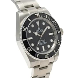 Rolex-Rolex Submariner 114060 Black Dial Men's Watch-Other