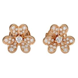 Van Cleef & Arpels-Van Cleef & Arpels Frivole Model 18K Rose Gold Earrings-Other