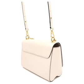 Louis Vuitton-Louis Vuitton Epi Twist MM Shoulder Bag-Cream