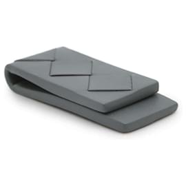 Bottega Veneta-Bottega Veneta Intrecciato Money Clip-Brown