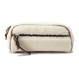 Christian Louboutin-Christian Louboutin Body Bag Blaster Boa Leather Waist Pouch-White