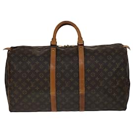Louis Vuitton-Louis Vuitton Keepall 55-Brown