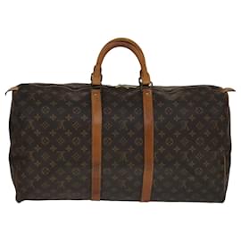 Louis Vuitton-Louis Vuitton Keepall 55-Brown