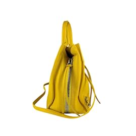 Balenciaga-Balenciaga Yellow Leather Handbag-Yellow