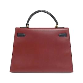 Hermès-Hermes Kelly 32cm Handbag-Red,Blue,Green