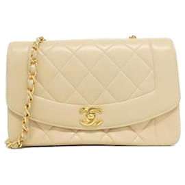Chanel-Chanel 01164 Shoulder Bag-Beige