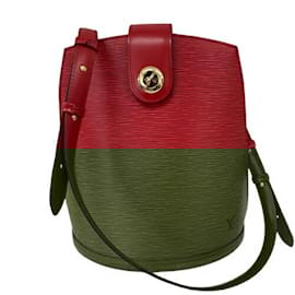 Louis Vuitton-Louis Vuitton Epi Cluny Shoulder Bag-Red