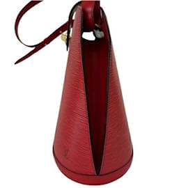 Louis Vuitton-Louis Vuitton Epi Cluny Shoulder Bag-Red