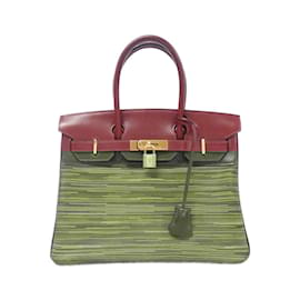 Hermès-Hermes Birkin 30cm Handbag-Red