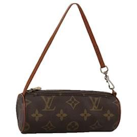Louis Vuitton-LOUIS VUITTON Monogram Papillon Pouch LV Auth 109439-Monogram