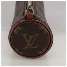 Louis Vuitton-LOUIS VUITTON Monogram Papillon Pouch LV Auth 109439-Monogram