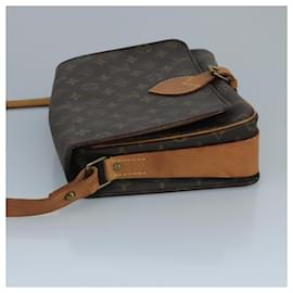 Louis Vuitton-LOUIS VUITTON Monogram Cartouchiere MM Shoulder Bag M51253 LV Auth 107995-Monogram