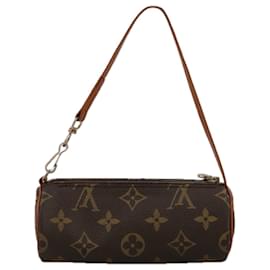 Louis Vuitton-LOUIS VUITTON Monogram Papillon Pouch LV Auth 109435-Monogram