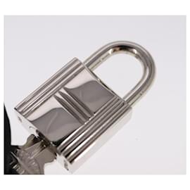 Hermès-HERMES Cadena Padlock metal Silver Auth ki5385-Silvery