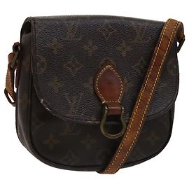 LOUIS VUITTON Monogram Saint Cloud PM Bolsa de Ombro M51244 LV Auth bs21491 Monograma