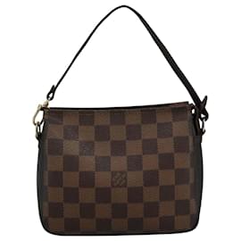 Louis Vuitton-LOUIS VUITTON Damier Ebene Trousse Makeup Pouch N51982 LV Auth ki5364-Other
