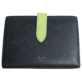 Céline-Céline Strap wallet-Navy blue