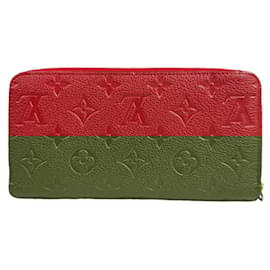 Louis Vuitton-Louis Vuitton Zippy wallet-Red