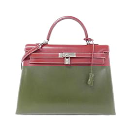 Hermès-Hermes Kelly 35cm Handbag-Red