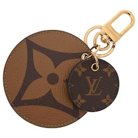 Louis Vuitton-Louis Vuitton Monogram Giant Reverse Illustre Bag Charm-Brown,Monogram