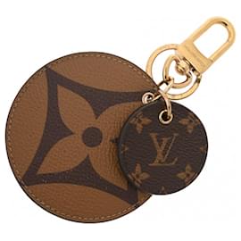 Louis Vuitton-Louis Vuitton Monogram Giant Reverse Illustre Bag Charm-Brown,Monogram