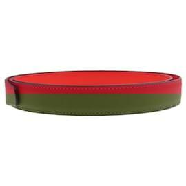 Hermès-Hermès Dog Collar-Red