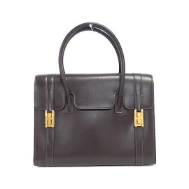Hermès Sac à main Hermes Drag 27cm Damier ebène