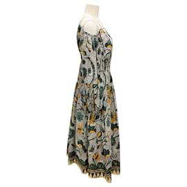 Ulla Johnson-Ulla Johnson Multi Portofino Print Cold Shoulder Tahlia Dress-Multiple colors