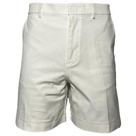 Valentino Garavani Shorts Valentino in cotone bianco Bianco Crudo