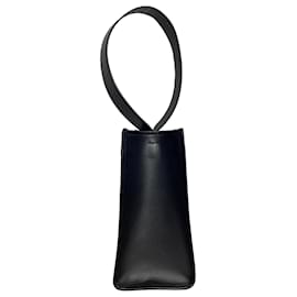 Fendi-Fendi Medium Sunshine Tote Bag in Black  Calf Leather-Black