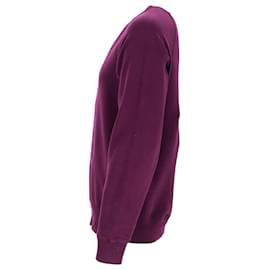 Tom Ford- Tom Ford Crewneck Sweater in Violet Cotton-Purple