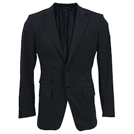Tom Ford-Tom Ford O'Connor Slim-Fit Unstructured Blazer in Navy Wool-Navy blue